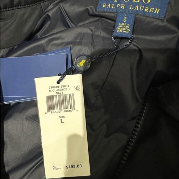New With Tags - Men Ralph Lauren Aviator Primaloft Waterproof  Jacket - large - Picture 5 of 7